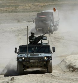 Soldado español en Afganistán