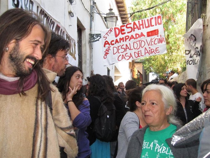 Impiden El Desahucio De Una Inquilina En El Albaicín