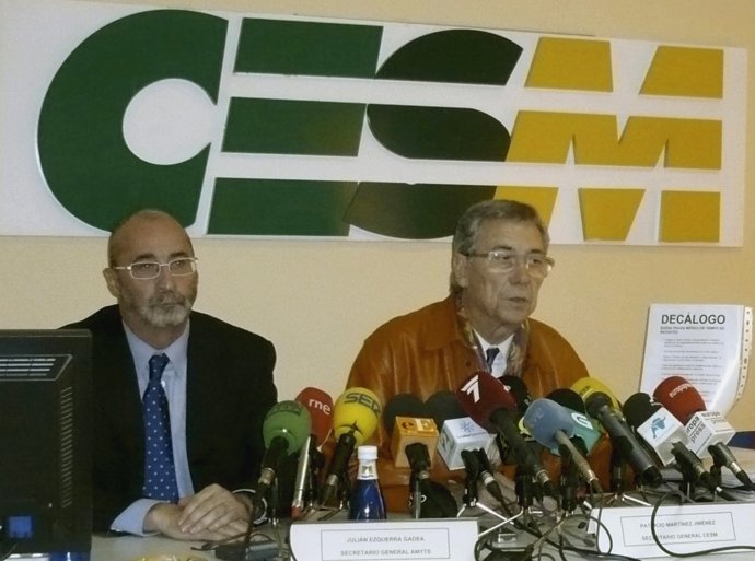 Rueda De Prensa De La Confederación Estatal De Sindicatos Médicos