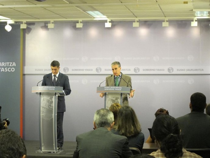 El Lehendkaari Patxi López Y El Ministro Ramón Jauregui