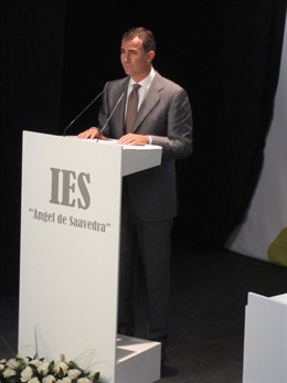 El Príncipe De Asturias, Don Felipe, Inaugura El Curso De FP En Córdoba