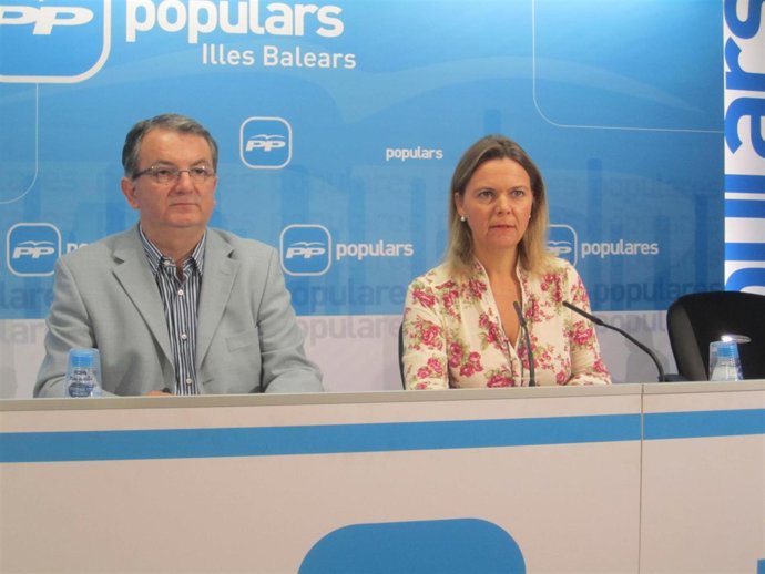 Salom Y Rotger, Del PP, En Rueda De Prensa
