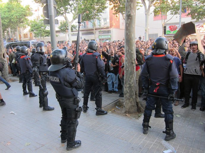 Día Del Bloqueo En El Parlament