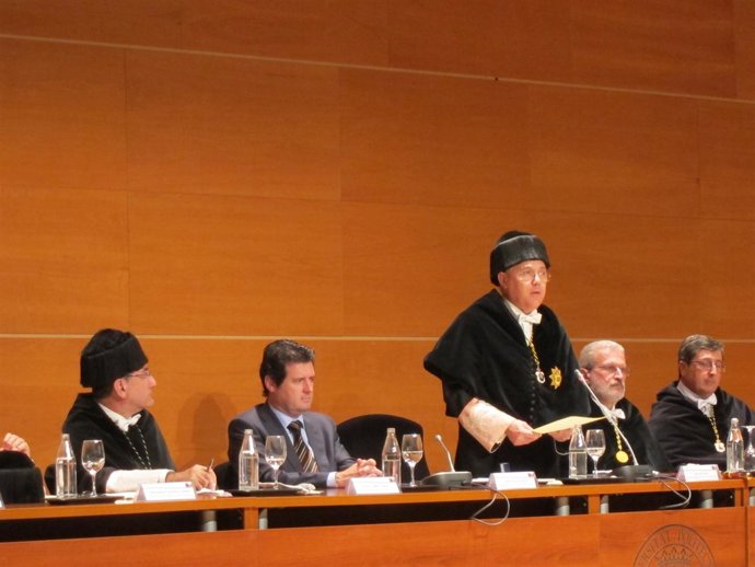 Juliá Y Císcar En El Acto De Apertura Del Curso De La UPV
