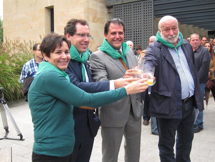 Un Momento De La Presentación De 'Gijón De Sidra'