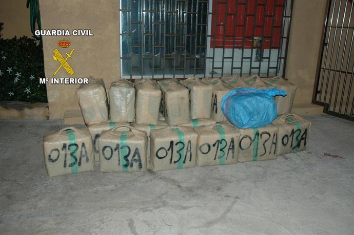 Material Incautado Por La Guardia Civil