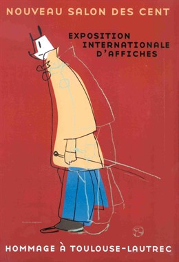 Cartel De Mariscal De Homenaje A Toulouse-Lautrec Que Se Muestra En Xàtiva