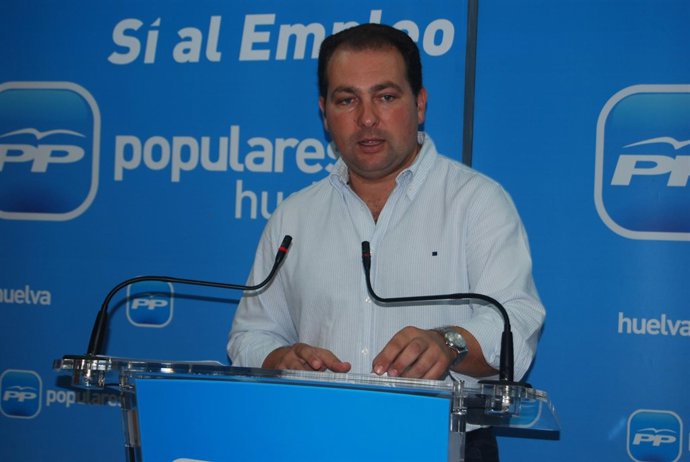 El alcalde de Aljaraque (Huelva), David Toscano