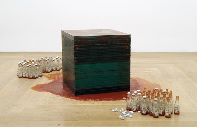 Paul Mccarthy, Ketchup Sandwich.Expo De Imogen Stidworthy A La Fund.Tapies