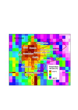 Mapa Térmico De Sevilla