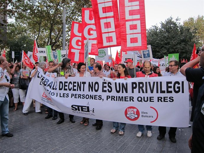 Manifestación Contra Recortes Educación