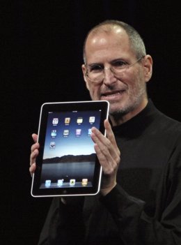 Steve Jobs con el IPAD