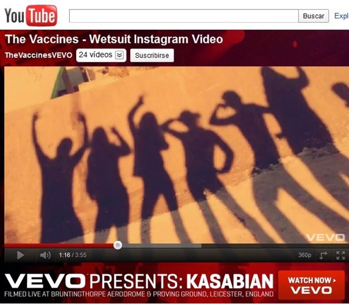 Videoclip De The Vaccines Hecho Con Fotos De Instagram
