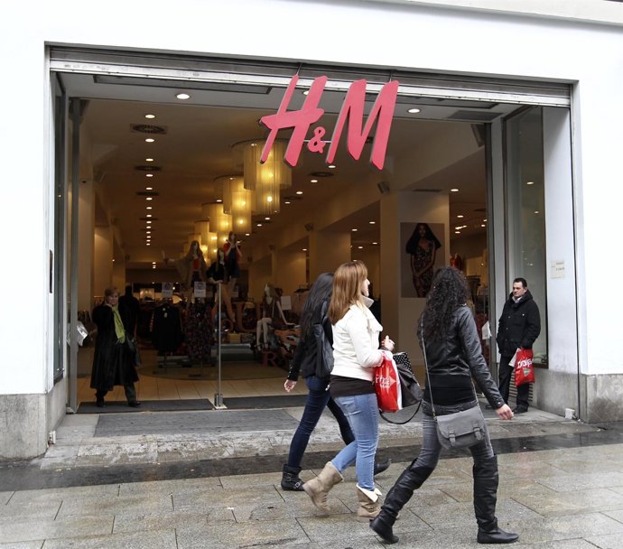 Recursos De La Tienda H&M En El Centro De Madrid