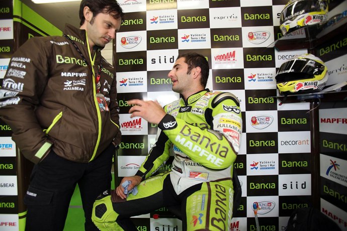 El Piloto Del Bankia Aspar Team Héctor Faubel
