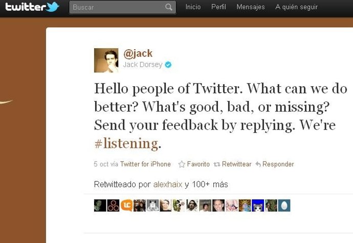'Tuit' De Jack Dorsey