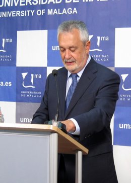 El Presidente De La Junta De Andalucía, José Antonio Griñán