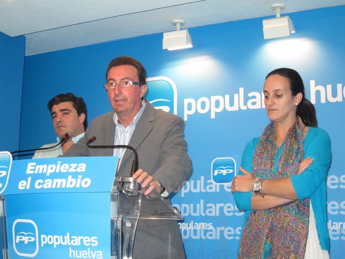 El Presidente Del PP Provincial De Huelva, Manuel Andrés González.