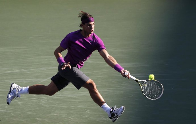 El Tenista Español Rafa Nadal En Tokio