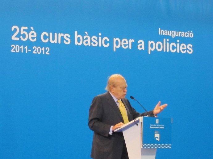 Jordi Pujol En El Institut De Seguretat Pública