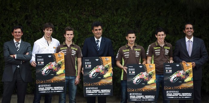 Pesentación Del Cartel Del GP De Motociclismo De La Comunidad Valenciana