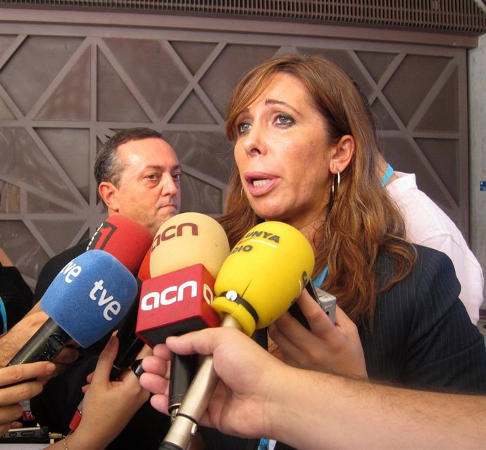 La Presidenta Del PP De Cataluña, Alicia Sánchez-Camacho