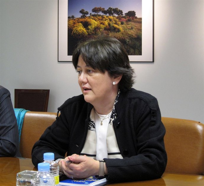 La Secretaria Eneral Del Mar, Alicia Villauriz.