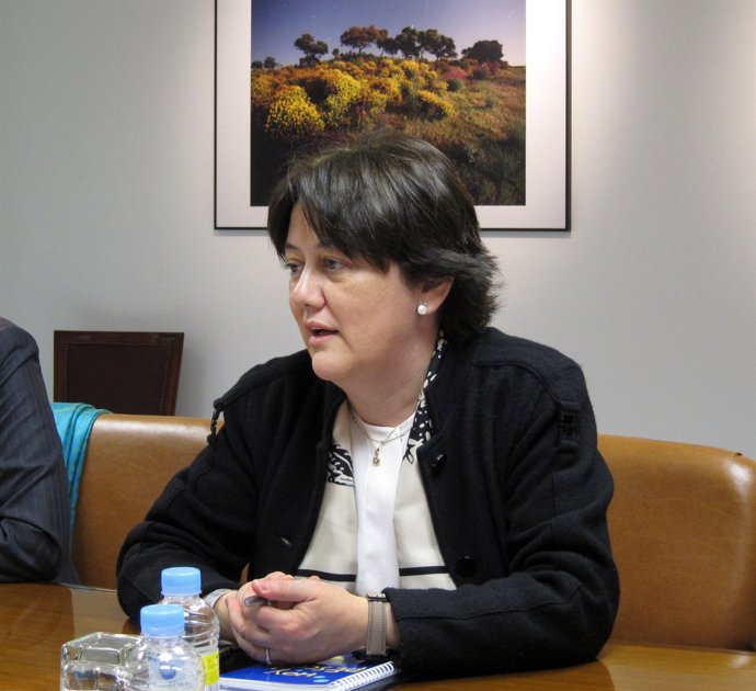 La Secretaria Eneral Del Mar, Alicia Villauriz.