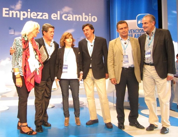 Soraya Saénz De Santamaría Interviene En La Convención Nacional