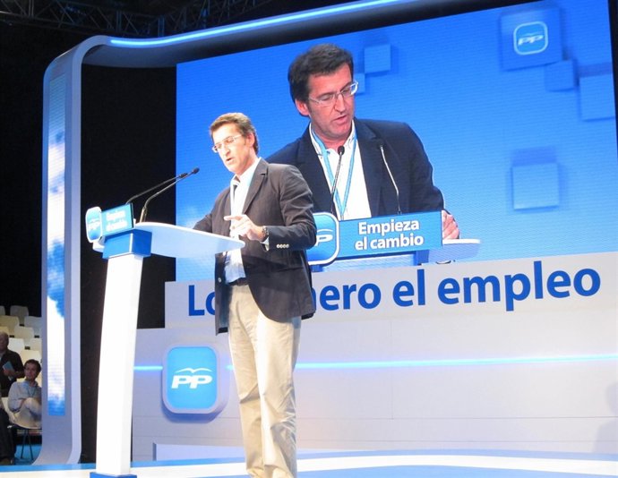 Alberto Núñez Feijoó En La Convención Nacional Del PP