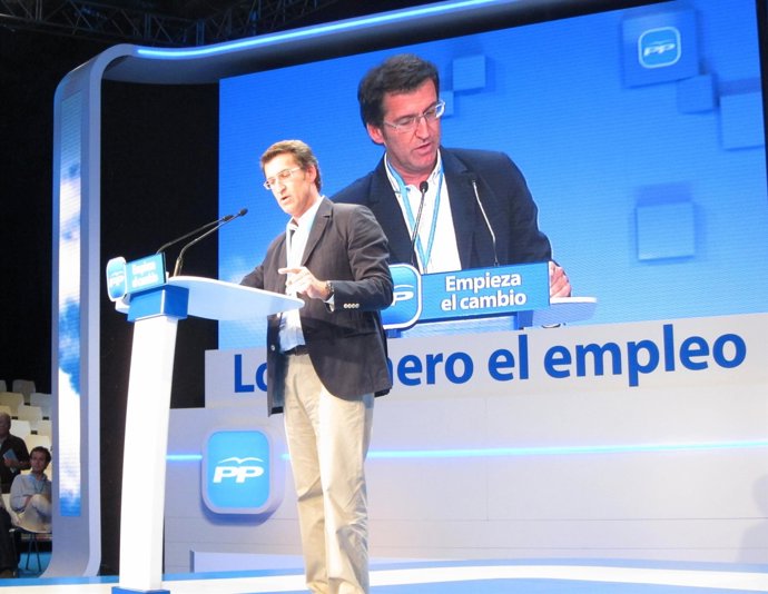 Alberto Núñez Feijoó En La Convención Nacional Del PP