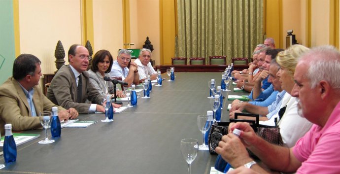 El Consejero De Medio Ambiente, José Juan Díaz Trillo, En Málaga
