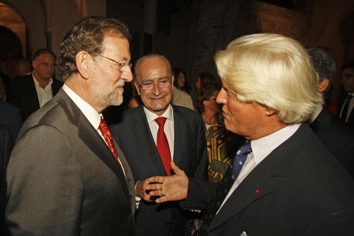 Mariano Rajoy Con El Embajador De Francia