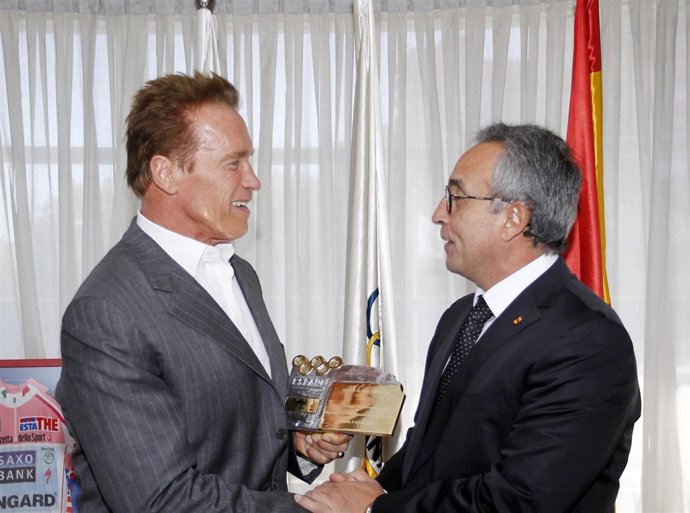 Schwarzenegger Y Alejandro Blanco