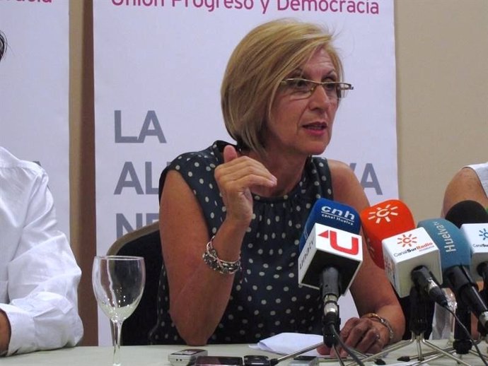 La Candidata De Upyd Al Gobierno, Rosa Díez.