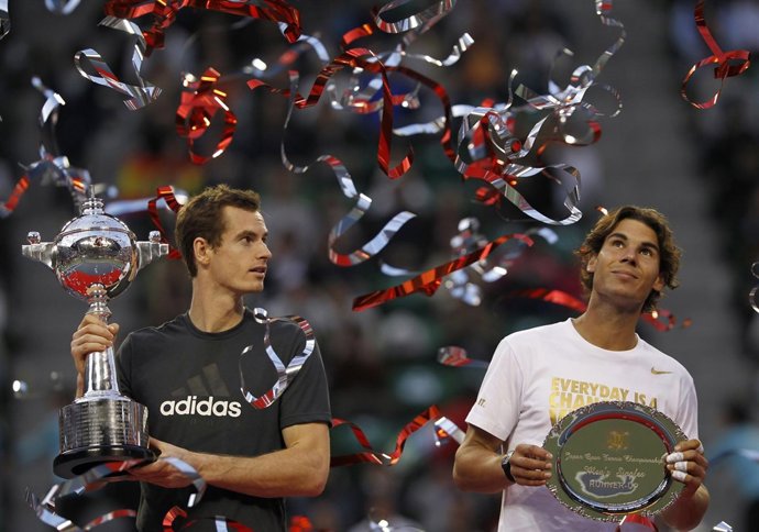 Andy Murray Y Rafa Nadal En La Final De Tokio