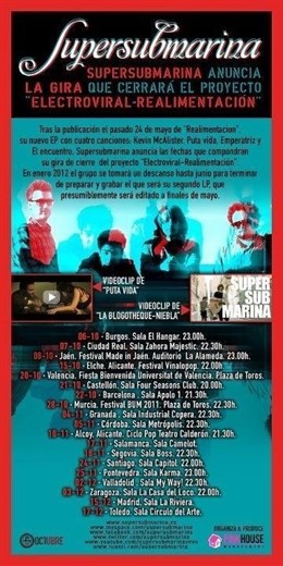 Fin De La Gira De Supersubmarina