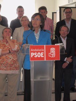 La Ministra Y Candidata Del PSOE Cordobés Al Congreso, Rosa Aguilar