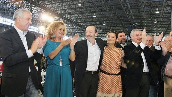 Presentación De Las Listas Del PSOE En Ourense.