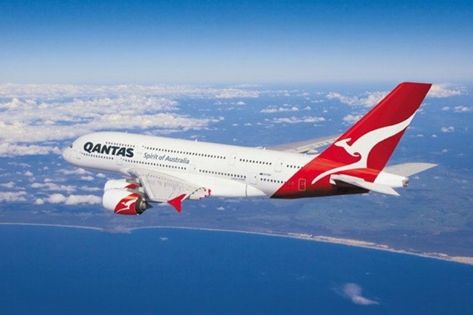 Avión De Qantas