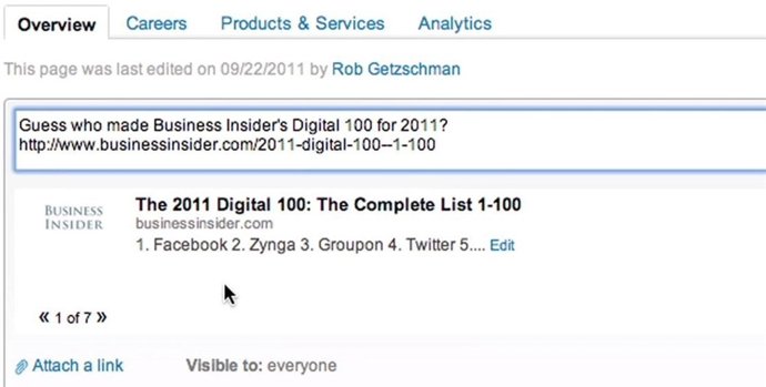 Nuev Función Para Empresas En Linkedin