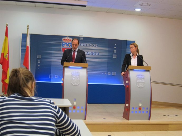 Diego Y Mazas En La Rueda De Prensa
