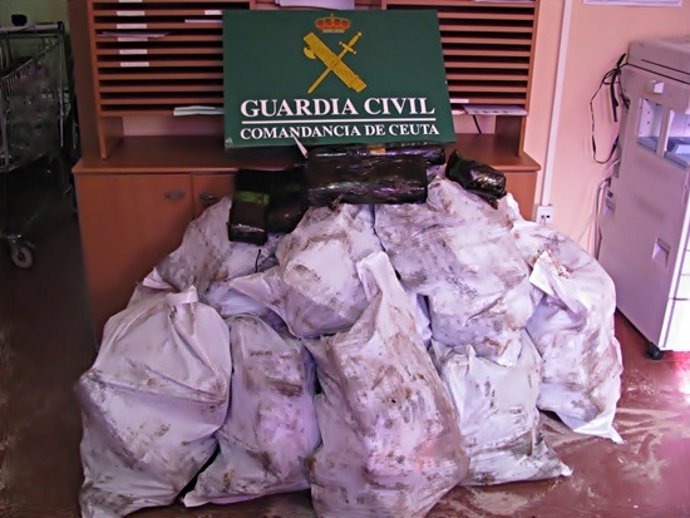 Hachís Intervenido En Un Autocar En Ceuta