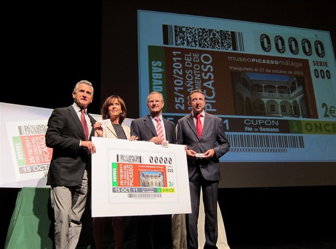 Presentación Del Cupón De La ONCE Dedicado Al MPM