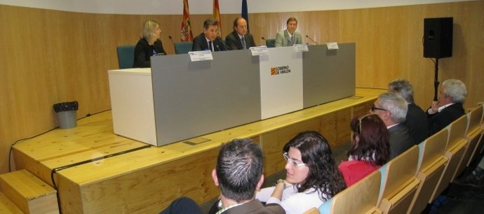 Ricardo Oliván, Durante La Presentación 