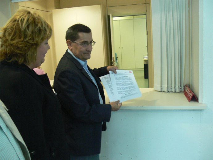 NP. PSOE Presenta Declaración Renta Diputados Secretaría Diputación 20111010