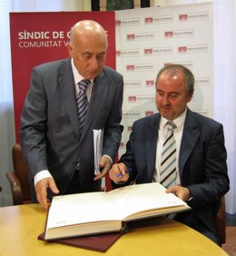 El Síndic De Greuges Y El Conseller De Justicia Y Bienestar Social