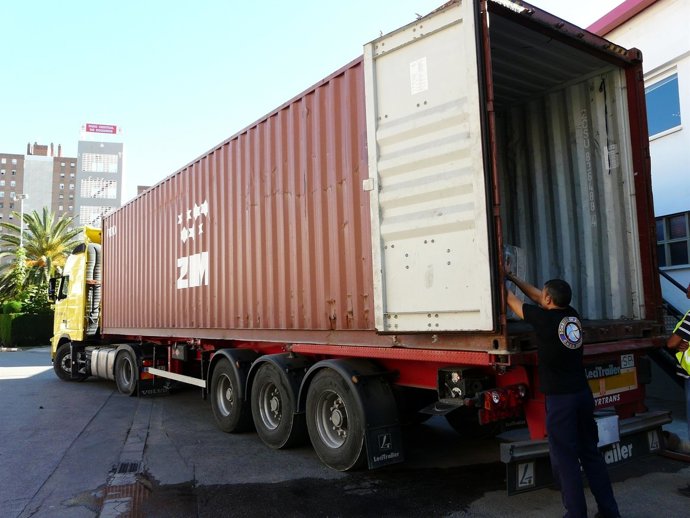 Camión Con Material Para Nicaragua