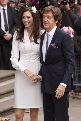 Nancy Shevell Y Paul Mccartney Recién Casados 