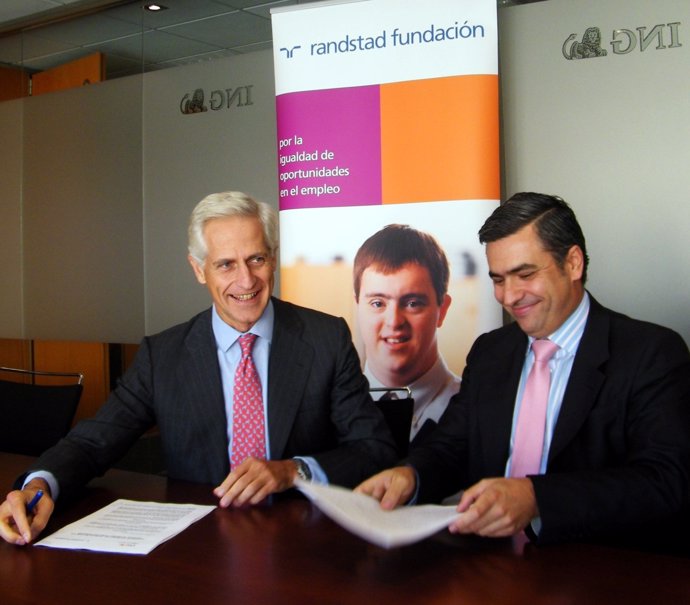 Acuerdo ING CB Y Fundación Randstad